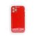 TEL PROTECT Luxury szilikon tok - iPhone 14 Pro (6.1") - piros