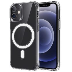 MagSilicone szilikon hátlap - iPhone 13 Pro Max (6.7") - átlátszó