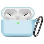   AhaSytle PT-P1-3 Apple AirPods Pro szilikon tok  - világoskék