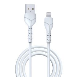 Devia Kintone kábel - Iphone lightning töltőkábel 1 m-es vezetékkel V2 - fehér