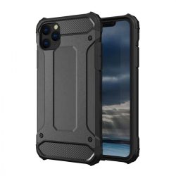 Armor ütésálló hátlap - iPhone 12 Pro Max (6.7") - fekete