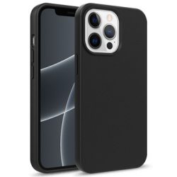 Ultra Slim - iPhone 14 Pro (6.1") -  MATT szilikon hátlap - fekete