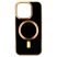 Beauty Magsafe Case szilikon hátlap - iPhone 15 Pro (6.1") - fekete