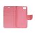 Fancy flip tok - Samsung Galaxy A920 / A9 (2018) - fekete / pink