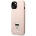 Original Karl Lagerfeld KLHCP14SSLCTPI Choupette Body  - iPhone 14 (6.1") - rózsaszín