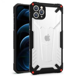 Hybrid Armor Szilikon hátlap - iPhone 12 Mini (5.4") - fekete