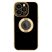 Beauty Case szilikon hátlap - iPhone 12 (6.1") - fekete