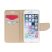 Fancy flip tok - Samsung Galaxy A310 / A3 (2016) - fekete / arany 