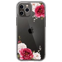 Spigen Cyrill Cecile - iPhone 12 Pro Max (6.7") - Red Floral