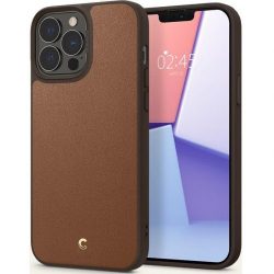 Spigen Cyrill Leather brick - iPhone 13 Pro Max (6.7") - Sabble Brown