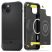 Spigen Rugged Armor Magsafe szilikon tok - iPhone 14 (6.1") -  fekete