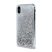 Water Case TPU - Iphone X / Xs (5.8") - ezüst rombusz