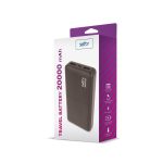  Setty Power bank SPB-20 - 20000mAh - fekete