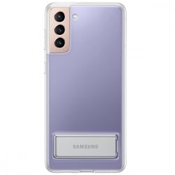 Gyári hátlap - Samsung Galaxy S21 Plus / G996 - (EF-JG996CT) - átlátszó