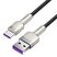 Baseus Cafule Szövött USB / Type-C Adat és Töltőkábel - 1m / 66W - ezüst