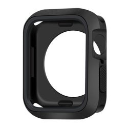 Apple Watch 45 mm szilikon tok - Fekete