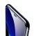 Ütésálló kijelzővédő üvegfólia - iPhone 13 / 13 Pro (6.1") - fekete - Full Screen, ívelt 5D HARD