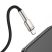 Baseus Cafule Metal USB/Lightning Adat és Töltőkábel 2.4A - 2 méter - Fekete