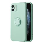   Vennus gyűrűs szilikon hátlap - iPhone 13 Mini (5.4") - menta