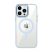 Tel Protect Magnetic Clear hátlap - iPhone 13 (6.1") - Világos kék