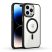 Tel Protect Magnetic Clear hátlap - iPhone 13 (6.1") - Világos kék