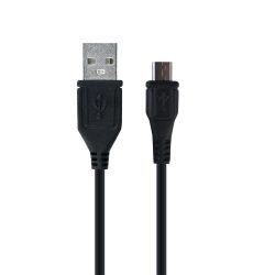 FOREVER töltőkábel USB - MicroUSB - 1m - 1A - fekete 
