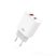 XO hálózati gyors töltő CE12 PD QC3.0 20W 1xUSB 1xType-C -  fehér