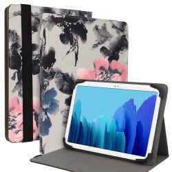 Univerzális tablet tok - Wonder Canvas - (10") - peonies