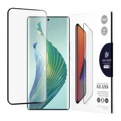 Dux Ducis Ütésálló kijelzővédő üvegfólia - Honor 90 5G - fekete - Full Screen, ívelt 5D 