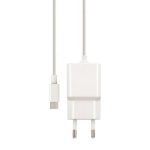 MaxLife MXTC-03 Type-C hálózati töltő (2.1A) - fehér