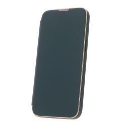 Smart Gold Frame Mag flip tok - iPhone 13 Pro (6.1") - zöld