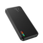   JoyRoom Power bank (JR-QP194) Led - 10000mAh - 2xUSB + Type-c 22,5W - fekete