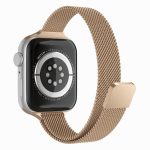 Fém szíj (vékony) - Apple Watch 38 / 40 / 41 mm - arany