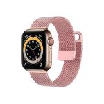 Fém szíj (vékony) - Apple Watch 38 / 40 / 41 mm - pink