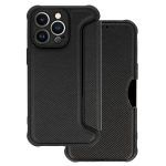 Razor Carbon Flip Tok - iPhone 14 Pro (6.1") - fekete