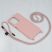Techsuit Crossbody Lanyard - Huawei Honor X7a - pink