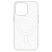 TEL PROTECT Magsilicone Glitter szilikon tok - iPhone 14 Pro (6.1") - ezüst