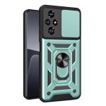   Slide Armor Szilikon hátlap - Xiaomi Redmi Note 13 5G - zöld