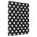 Univerzális tablet tok - Wonder Canvas - polka-dot - (10") - fekete