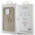 Guess hátlap - GUHCP15SHG4SGD - iPhone 15 (6.1") - arany