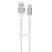 Blavec Cable Raptor USB / Type-C Adat és Töltőkábel (CRA-UC6WS10) - 6A (66W) / 1 méter - Fehér - ezüst