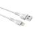 Borofone BX51 Triumph USB / Lightning Adat és Töltőkábel - 2,4A / 1 méter - Fehér