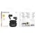 Borofone Earphones bluetooth TWS FQ1 - fekete