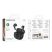 Borofone Earphones bluetooth TWS FQ2 - fekete