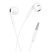 Borofone earphones BM96 - jack 3,5mm  - fehér