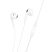 Borofone earphones BM96 - jack 3,5mm  - fehér