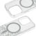 TEL PROTECT Moonlite Magsafe szilikon tok - Samsung Galaxy S25 Plus - ezüst