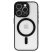 Acrylic Color Magsafe szilikon hátlap - Samsung Galaxy S25 Plus / S936 - fekete