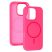Magsafe Slim szilikon tok - iPhone 16 (6.1") - pink