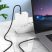 Blavec Candy braided USB / Lightning Adat és Töltőkábel (CCA-UL24B10) - 2.4A / 1 méter Apple Carplay - Fekete